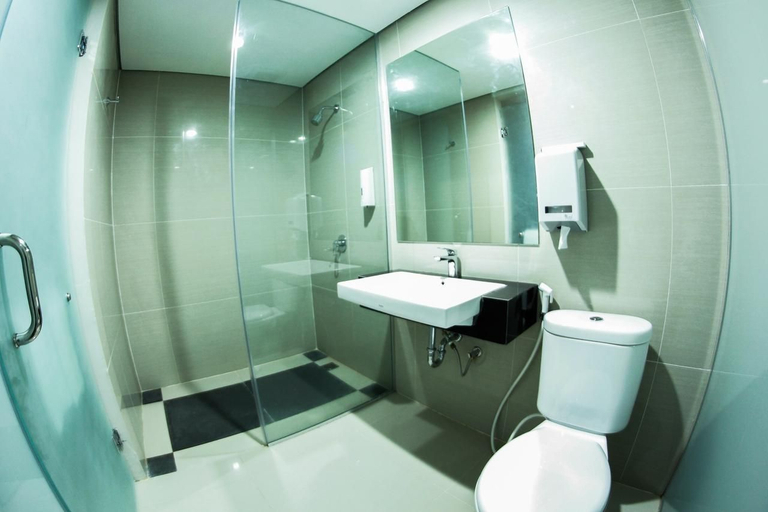Bathroom 4, Alpha Hotel, Pekanbaru