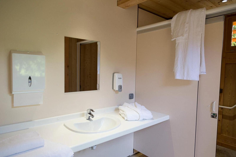 Bathroom 3, Logis Hotel la Résidence, Vosges