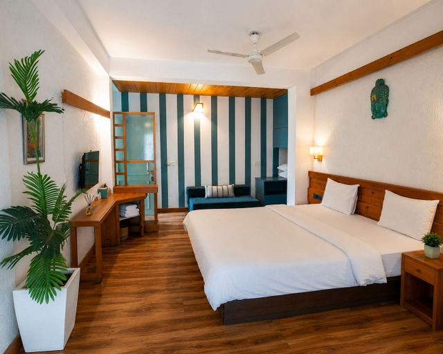 Bedroom 2, Sunrise Cottages Kasauli, Solan