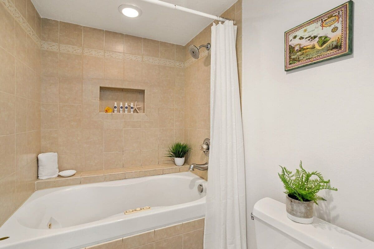 Bathroom 4, Studio w Panoramic Ocean Views Pool AC & Beach Cabana -maui Eldorado K215, Maui