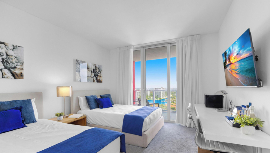 Bedroom 2, Beachwalk Resort, Broward