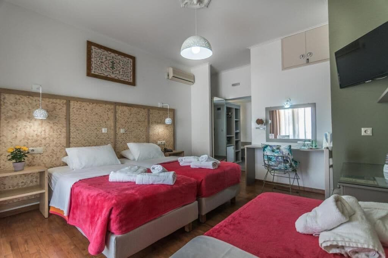 Bedroom 1, Aklidi Hotel, North Aegean