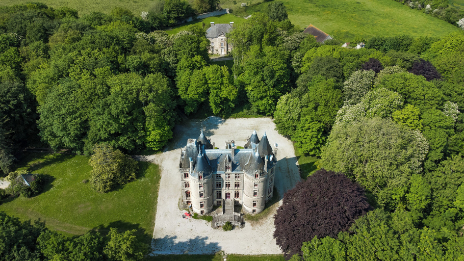 Exterior 4, Château de l'Isle Marie, Manche