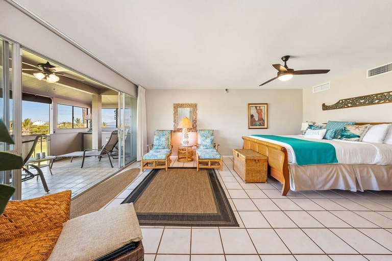 Bedroom 2, Spacious 1BD on Kaanapali Golf Course w Beach Cabana - Maui Eldorado A203, Maui