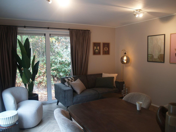 Living room 3, 5-person Groeneborg Lodge, Westerveld