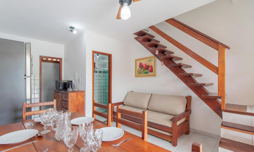 Interior, 2BR apt w/ Pool View, 650m fr/ the Beach Pfn0001, Porto Seguro