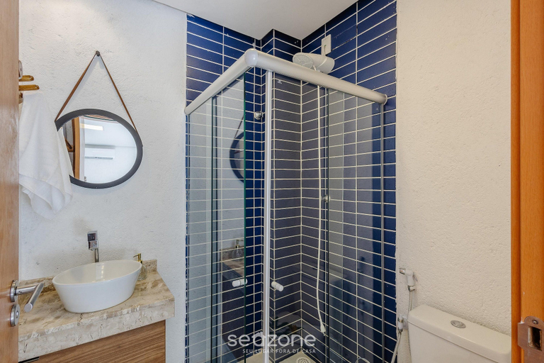 Bathroom 3, House w/ Pool 100m From the Beach Hva0002, Passo de Camaragibe