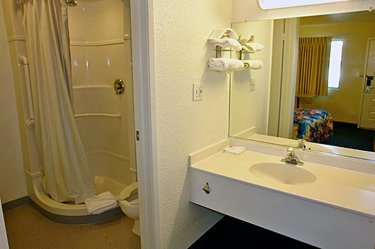 Bathroom 4, Motel 6 Fremont South, Alameda
