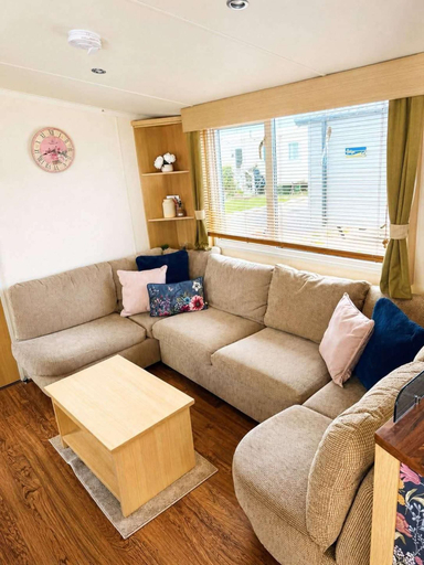Living area 3, Caravan Meg Sleeps 6 With Free Parking, Denbighshire