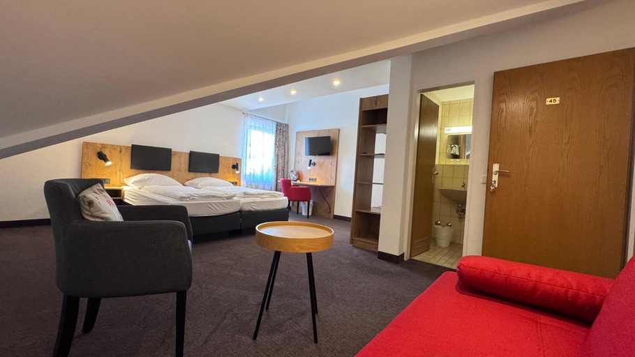 Bedroom 4, Hotel Dreieich, Offenbach