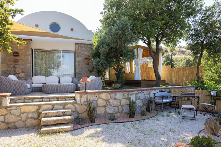 Outdoor dining, Odette Pansiyon, Bodrum