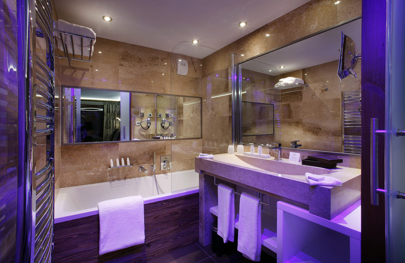 Bathroom 5, Hotel Koh-I Nor by Les Etincelles, Savoie