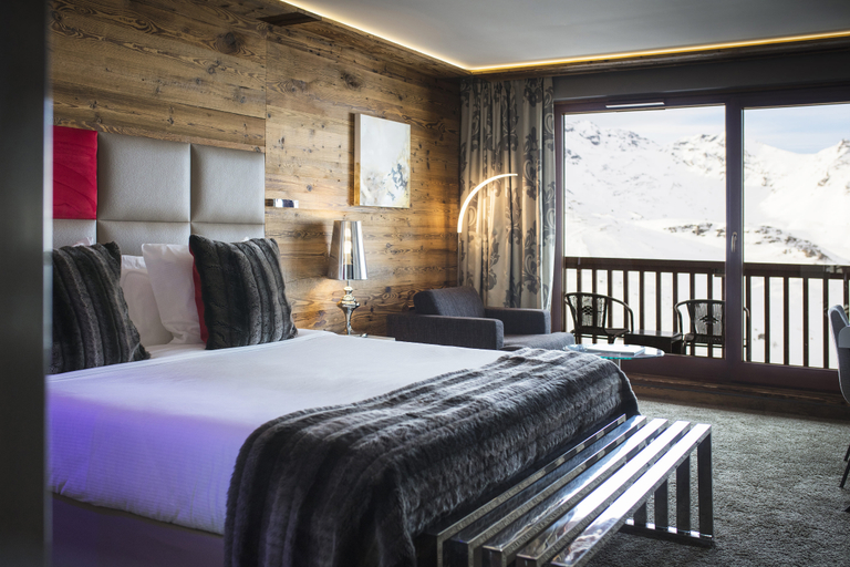 Bedroom 3, Hotel Koh-I Nor by Les Etincelles, Savoie