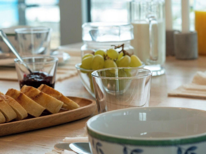 Breakfast meal, Holiday Apartment With 2 Bedrooms, Ostholstein