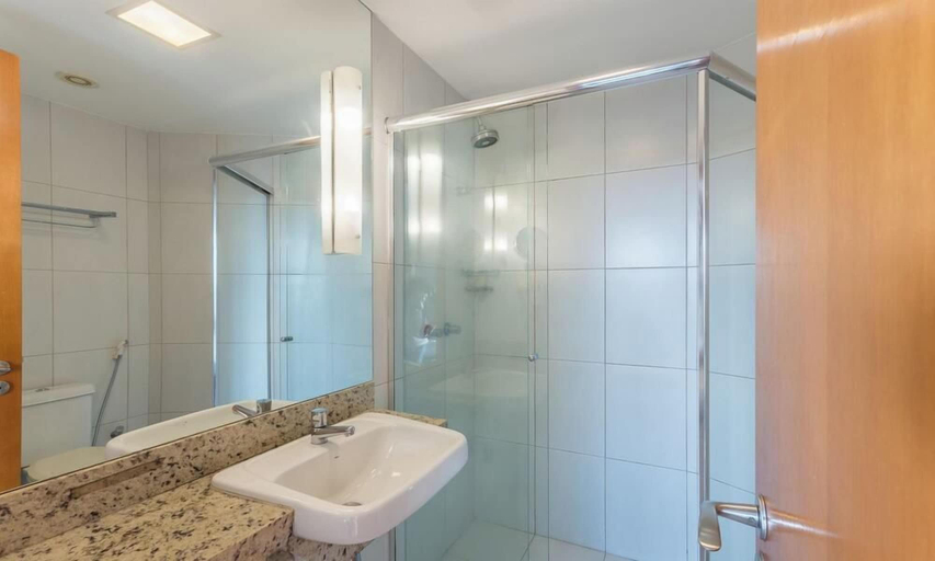 Bathroom 4, Studio in Hotel With Pool and Gym Msb1208, Salvador