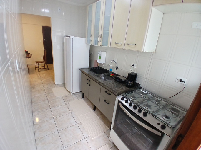 Private kitchen 5, SHB 1 min praia - Família - Aconchegante, São Vicente