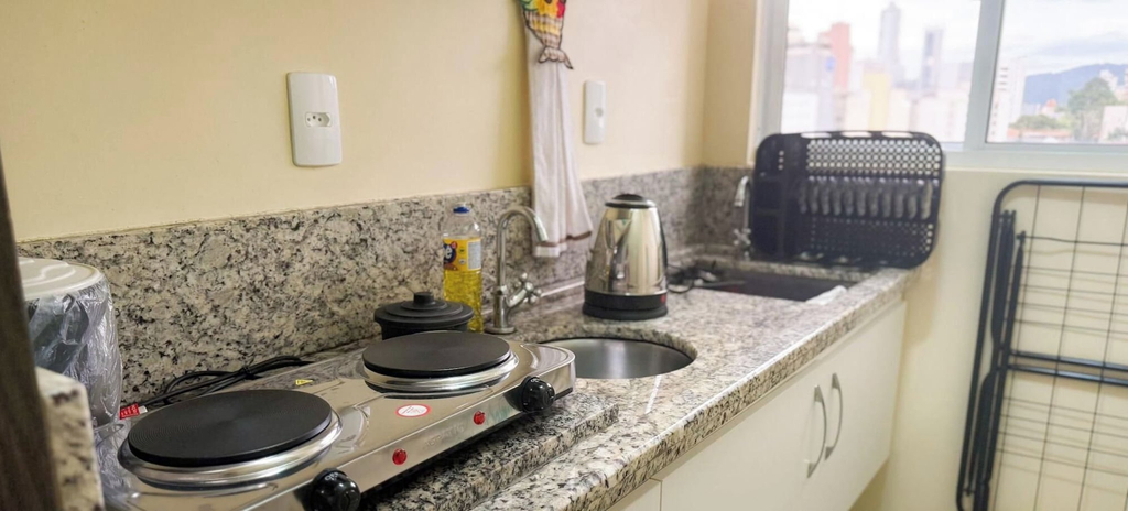 Private kitchen, ASA Premier 610 Loft Blumenau Oktoberfest, Blumenau