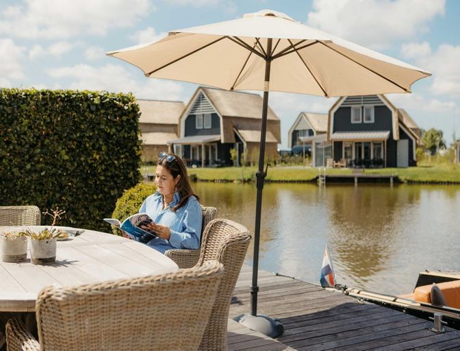 Balcony 2, Harbour Villa in the Heart of Friesland, Wymbritseradiel