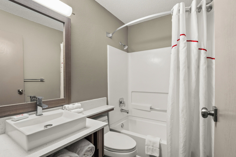 Bathroom 4, Red Roof Inn PLUS+ Belleville, Wayne