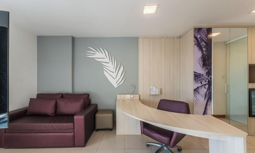 Lobby, Studio in Hotel With Pool and Gym Msb1208, Salvador