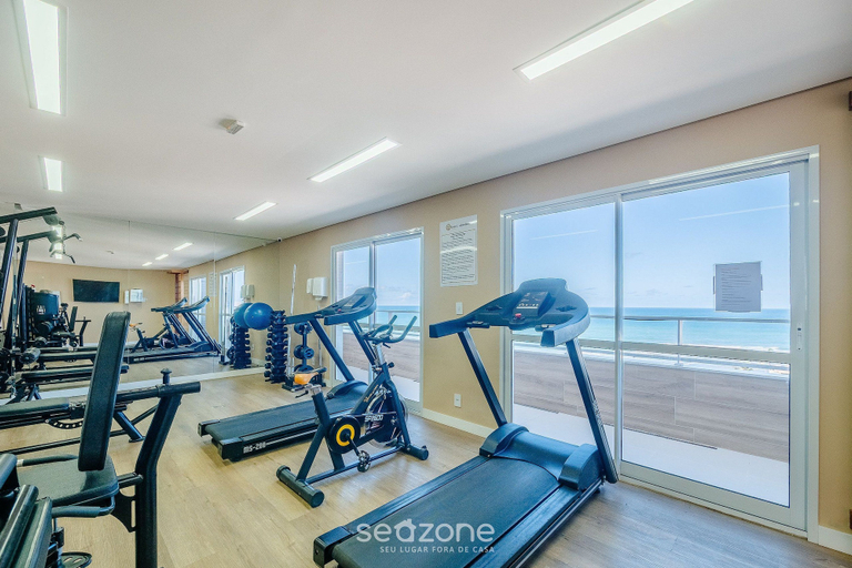 Fitness facility, Self Check-in Apt 70 m From the Beach Sma0916, Salvador