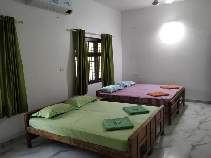 Bedroom 2, Jayuz Homestay & Foodies, Kozhikode
