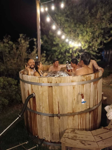 Outdoor spa tub, SAGRADA TIERRA sacred valley hotel, Urubamba