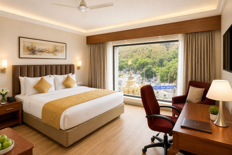 Bedroom 2, Raj Park Tirupati, Chittoor