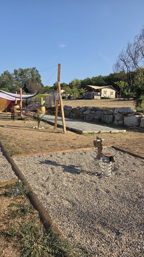 Children's area, Glamping Aquitaine, Dordogne