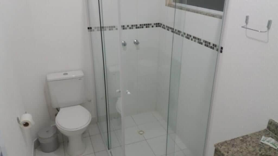 Bathroom 4, Ametista Hotel Frente Mar, Peruíbe