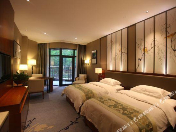 Bedroom, Cuiliu Hotel, Wuhan