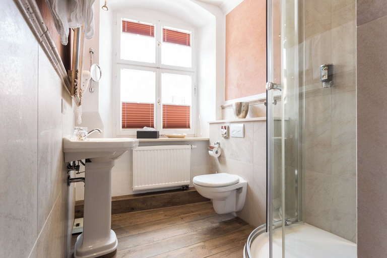 Bathroom 3, Meiser Altstadt Hotel, Ansbach