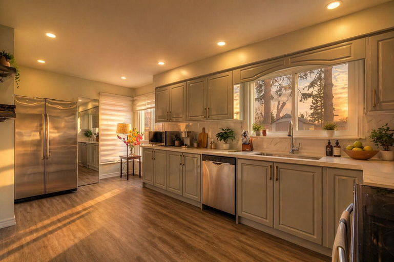 Private kitchen 3, Grand Villa in Scarborough Family Escape, Toronto