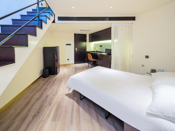 Bedroom 2, MUYI Hotel Hongqiao Hub Shanghai, Shanghai
