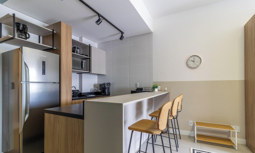 Private kitchen 3, Comfortable Studio Near the Center, Floripa Sve508, Florianopolis