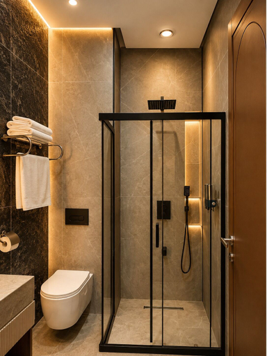Bathroom 4, Ahura Otel, Merkez