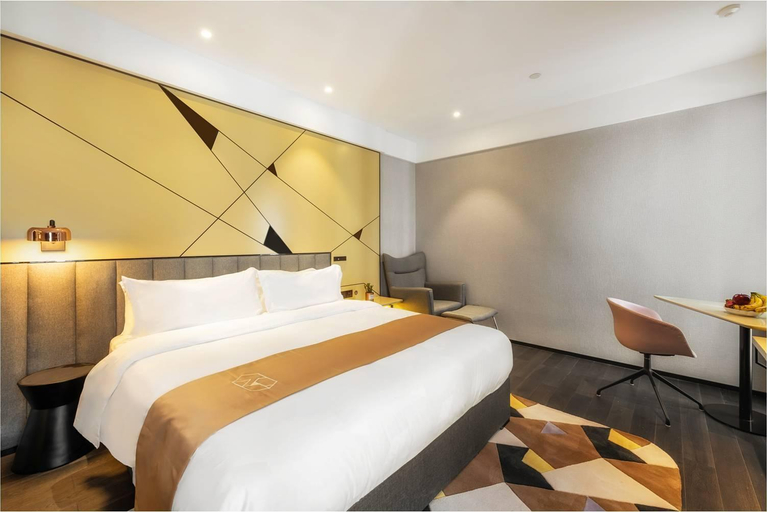 Bedroom 2, Zprime Hotel (Hangzhou West Lake Yan'an Road Hubin), Hangzhou