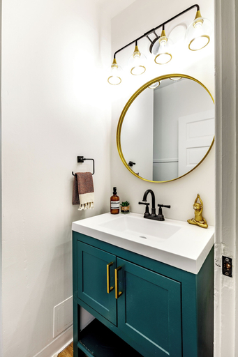 Bathroom 4, Jungle House Historic Lofts – German Village, Franklin