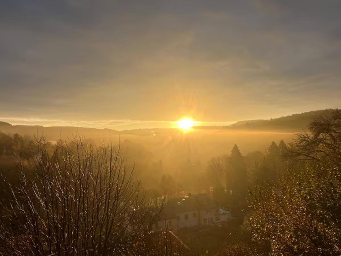 View from property 3, Charming Couple Getaway in Bouillon, Luxembourg