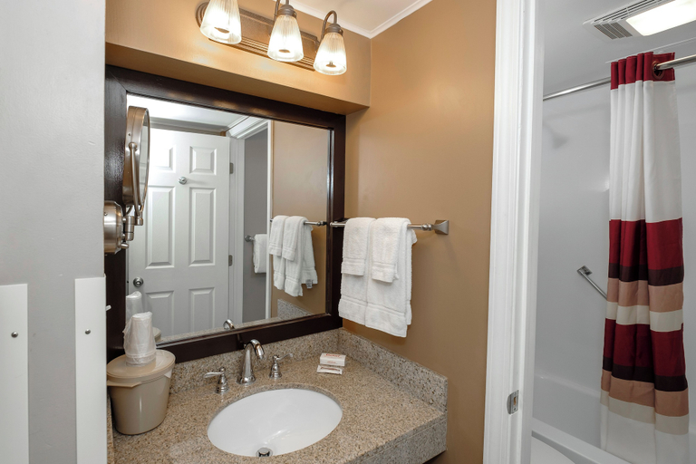 Bathroom 4, Red Roof Inn & Suites Herkimer, Herkimer