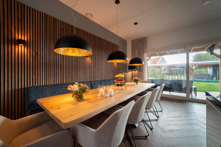 Dining 2, Beautiful Villa in Colijnsplaat, Noord-Beveland