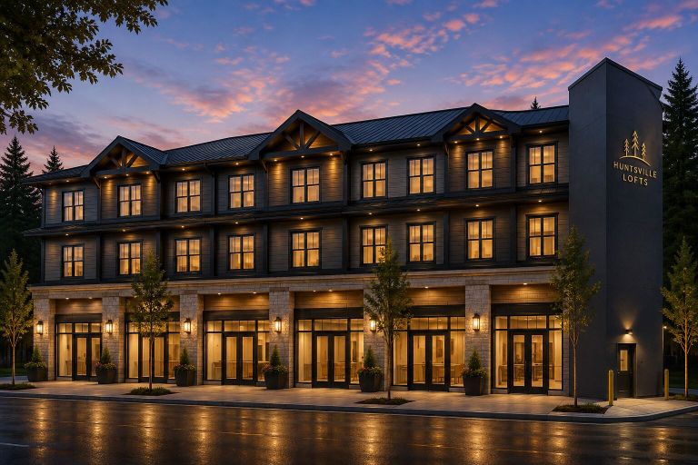 Exterior, Huntsville Lofts, Muskoka