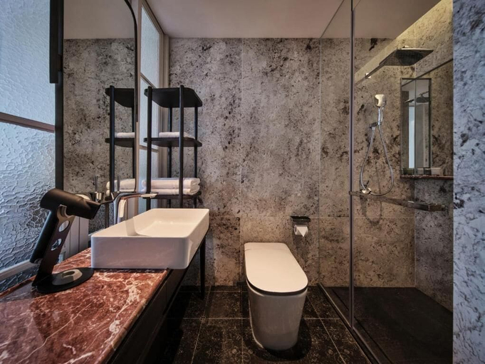 Bathroom 2, Kongshang River view Hotel, Chongqing