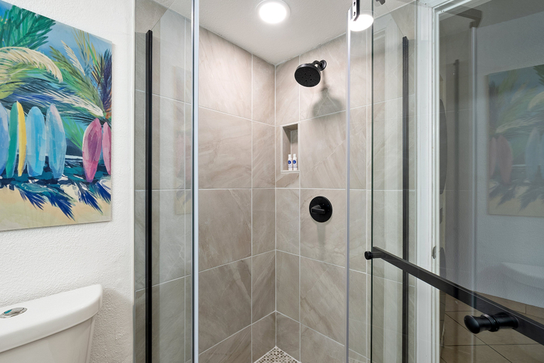 Bathroom 2, Remodeled Condo Across Beach w Pool AC - Kamaole Sands 7307, Maui