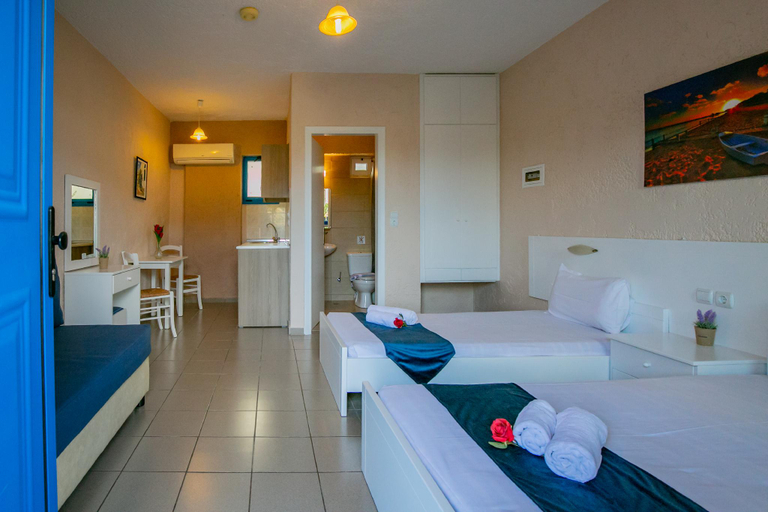 Bedroom 4, Mareva Apartments, Crete