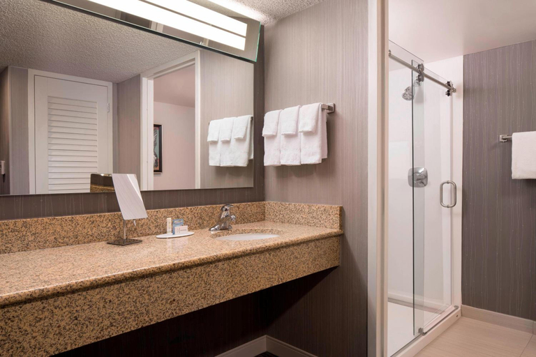 Bathroom 5, Courtyard Denver Airport, Denver