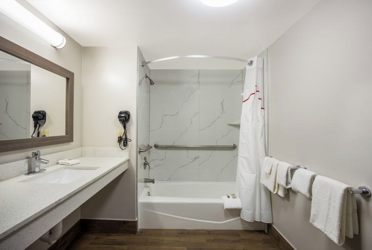 Bathroom 4, Red Roof Inn & Suites Thomasville, Thomas