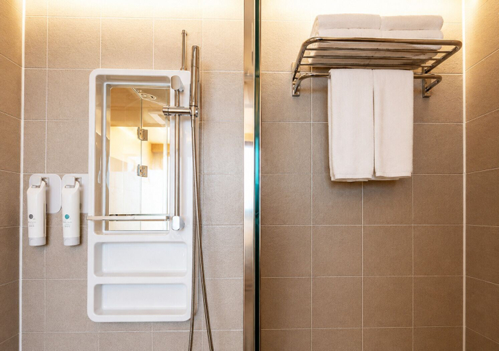 Bathroom 4, Cabinstay Hotel, Yeosu