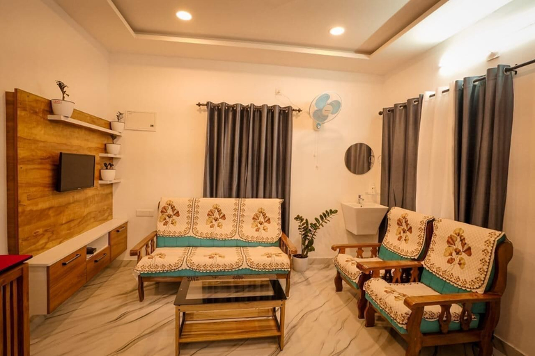 Living area, Cozy nest service villa, Wayanad