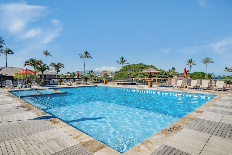 Outdoor pool 3, Spacious Kaanapali Condo, Exclusive Beach Cabana - Maui Eldorado D106, Maui